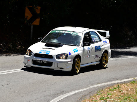 2023 Shannons Adelaide Rally: Ryan and Wayne’s Journey in Their Subaru WRX STI