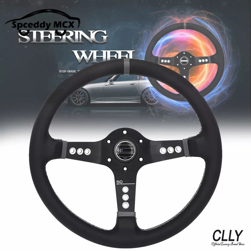 Leather Racing Steering Wheel