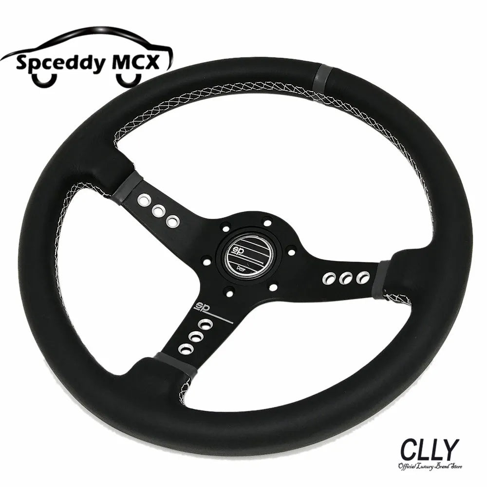 Leather Racing Steering Wheel