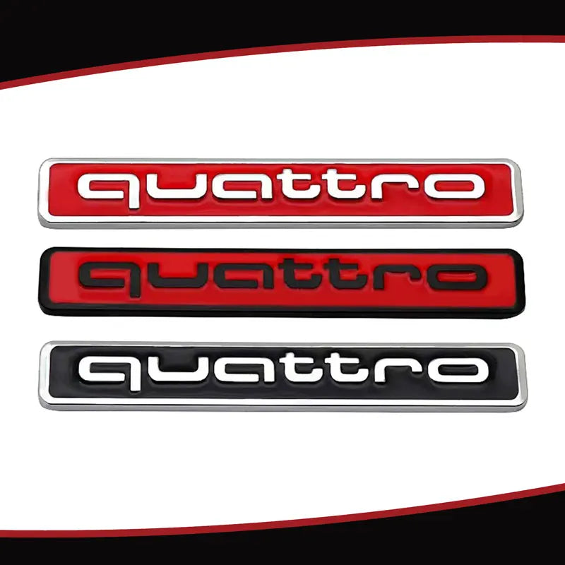 Audi Quattro Badge