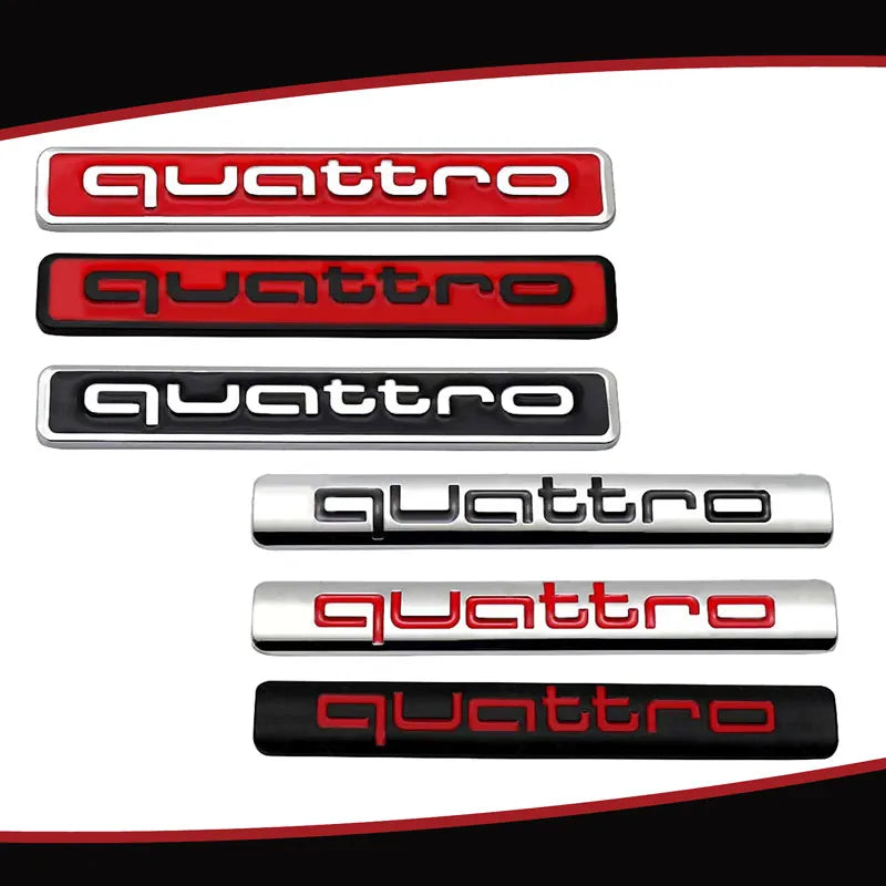 Audi Quattro Badge