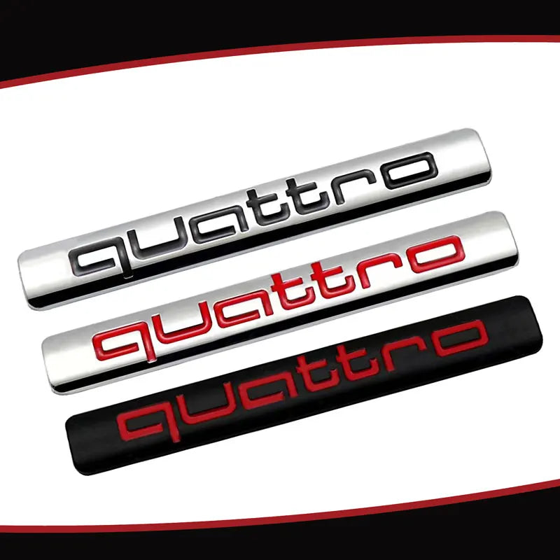 Audi Quattro Badge