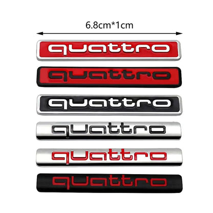 Audi Quattro Badge